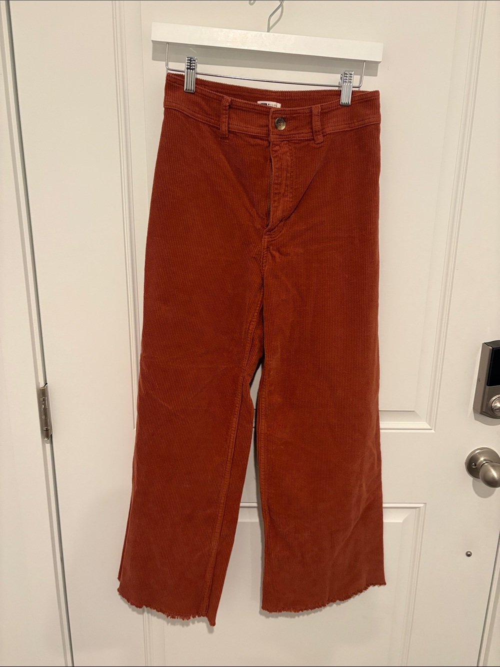 Billabong Men's Rust Orange Corduroy Pants